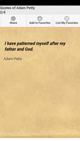 Quotes of Adam Petty 截图 1