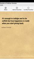 پوستر Quotes of Adrian Grenier
