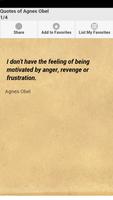 Quotes of Agnes Obel-poster