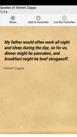 Quotes of Ahmet Zappa पोस्टर