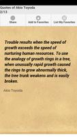 برنامه‌نما Quotes of Akio Toyoda عکس از صفحه