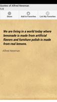 Quotes of Alfred Newman poster