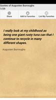 Quotes of Augusten Burroughs plakat