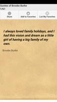 Quotes of Brooke Burke Affiche