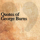 Quotes of George Burns ikona