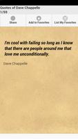 Quotes of Dave Chappelle ポスター