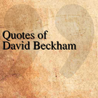 آیکون‌ Quotes of David Beckham