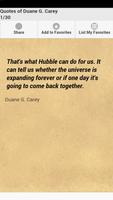 Quotes of Duane G. Carey 海報