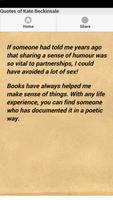 برنامه‌نما Quotes of Kate Beckinsale عکس از صفحه
