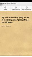 Quotes of Kenny Chesney poster