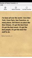 Quotes of Harry Connick, Jr. ポスター