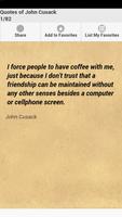 Quotes of John Cusack poster