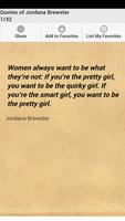 Quotes of Jordana Brewster ポスター