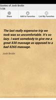 Quotes of Josh Brolin 海报