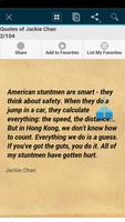 Quotes of Jackie Chan 스크린샷 1