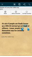 Quotes of Larry the Cable Guy تصوير الشاشة 1