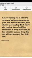 Quotes of Lewis Black Affiche