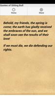 Quotes of Sitting Bull スクリーンショット 1