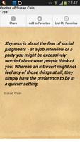 Quotes of Susan Cain الملصق