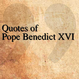 Quotes of Pope Benedict XVI icon