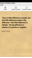 Quotes of Robert Collier الملصق