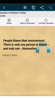 Quotes of Robert Collier تصوير الشاشة 1