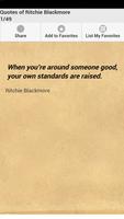 Quotes of Ritchie Blackmore 포스터