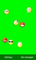 Falling Emoticons LiveWall 截图 2