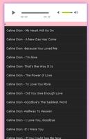 Celine Dion songs اسکرین شاٹ 3