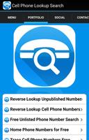 Cell Phone Lookup Search capture d'écran 1