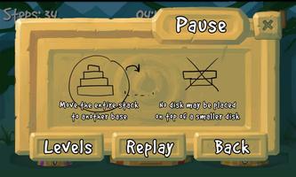 Tower of Hanoi Deluxe screenshot 1