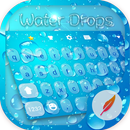 Water Drops Keyboard Theme APK
