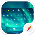 Aurora Keyboard Theme icône