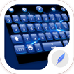 Blue Keyboard Theme