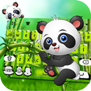 Cute Panda keboard theme APK