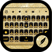 Gold Diamond Keyboard Theme