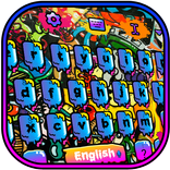 Graffiti Keyboard Theme