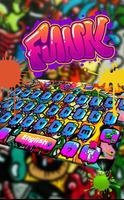 Graffiti Keyboard Theme poster