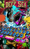 Graffiti Keyboard Theme ảnh chụp màn hình 1