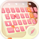 Pink Girl Keyboard Theme APK