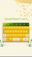 Corn Keyboard Theme Affiche