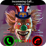Scary Evil Clown Fake call icône