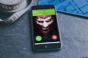 Scary Evil Clown Fake call Cartaz