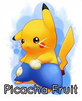 Picacha Fruit Affiche
