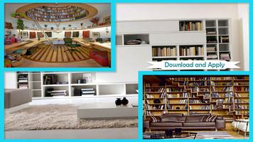 2 Schermata Wonderful Home Library Design Ideas