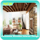 Awesome Wooden Interior Design أيقونة