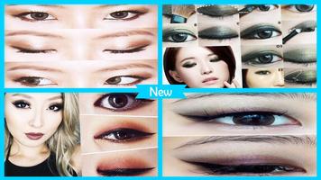 Make up for monolid eyes poster