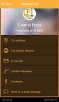 Central Hotel اسکرین شاٹ 1