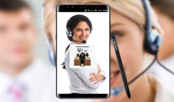 Question interview Centre D'appel Cartaz