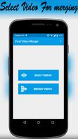Fast Video Merger পোস্টার
